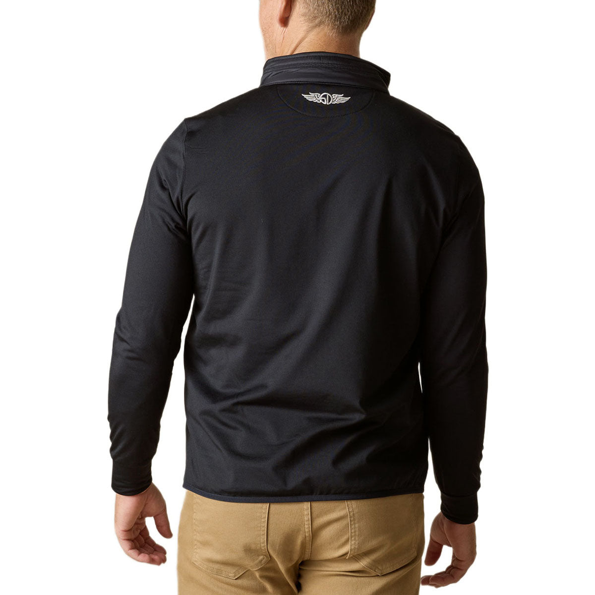 Straight Down Men's Black Patton Jacket
