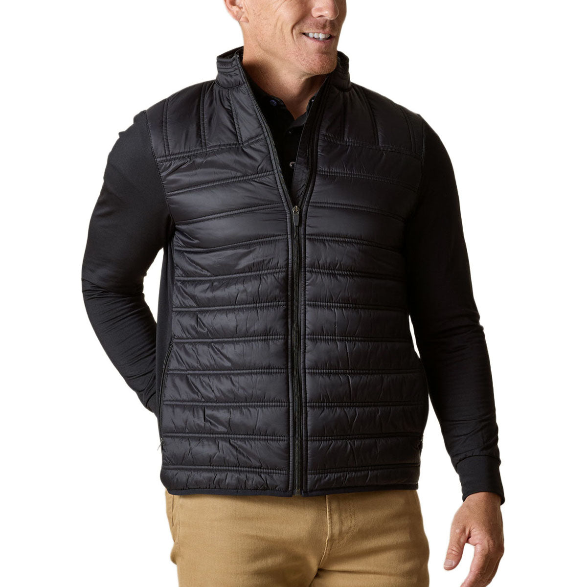 Straight Down Men's Black Patton Jacket