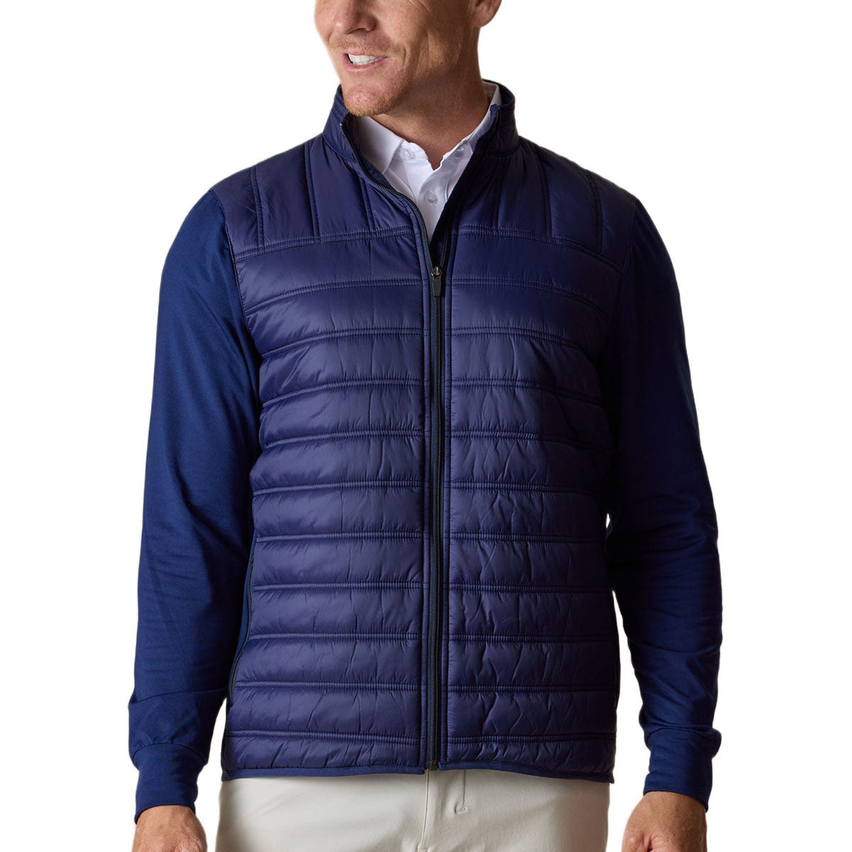 Straight Down Men's Indigo Patton Jacket