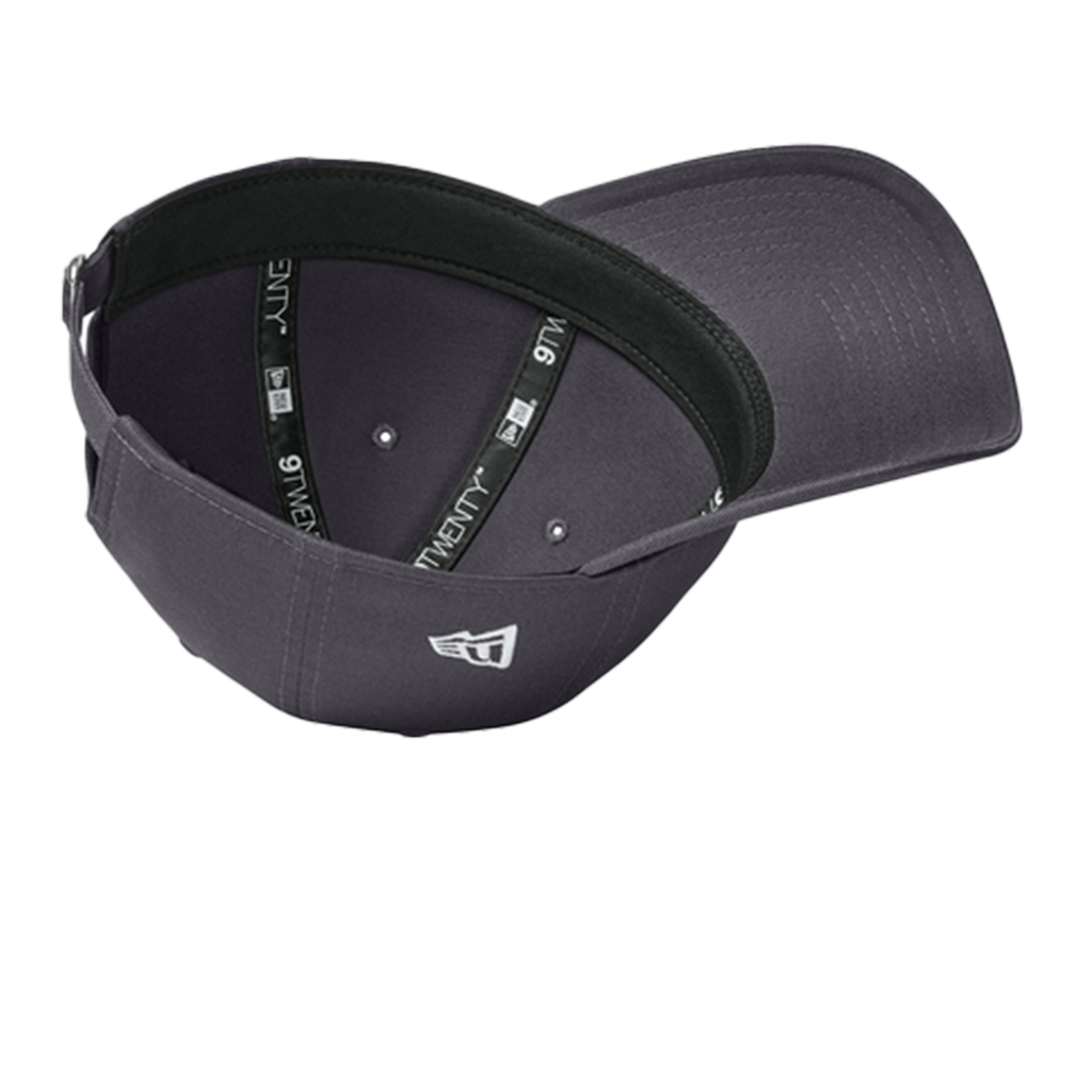 New Era Flag Graphite Adjustable Unstructured Cap