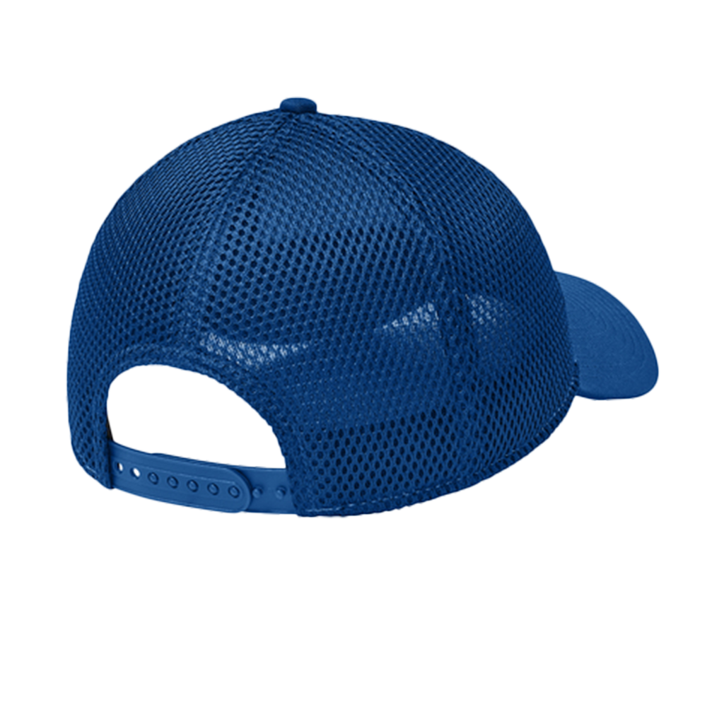 New Era Flag White/Royal Snapback Contrast Front Mesh Cap