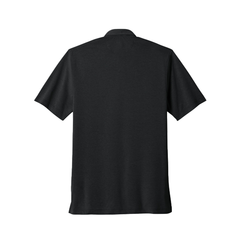 Brooks Brothers Deep Black Men's Pinpoint Pique Dress Polo