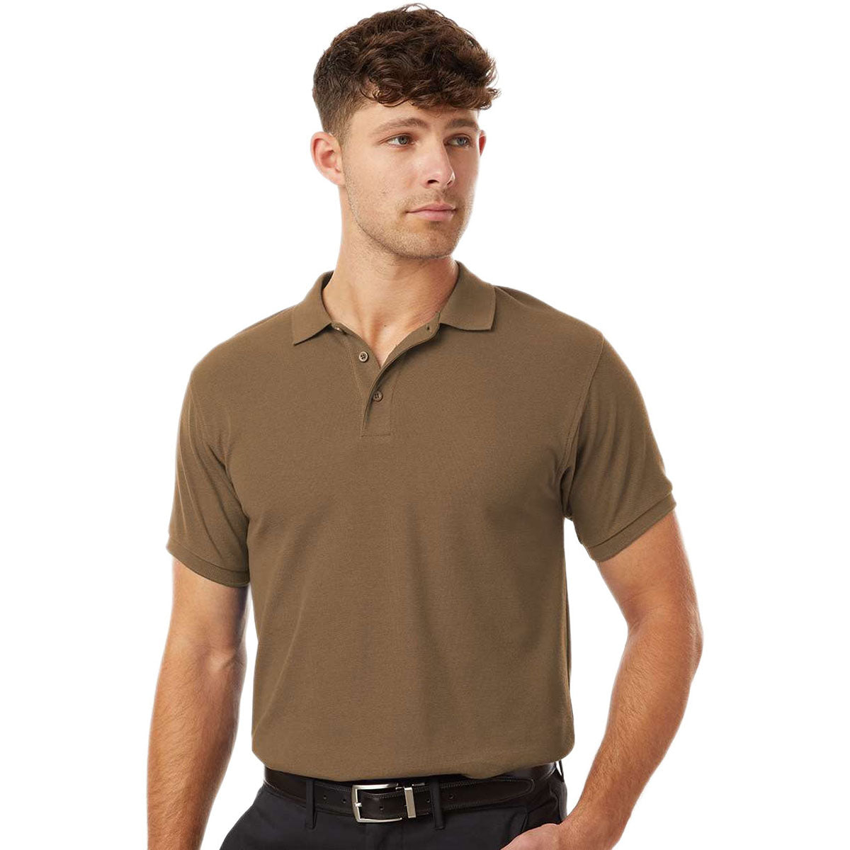 AllPro Men's Cigar Pique Polo