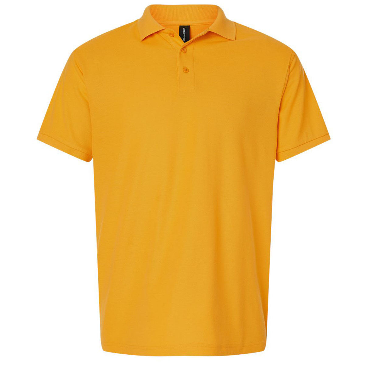 AllPro Men's Gold Pique Polo