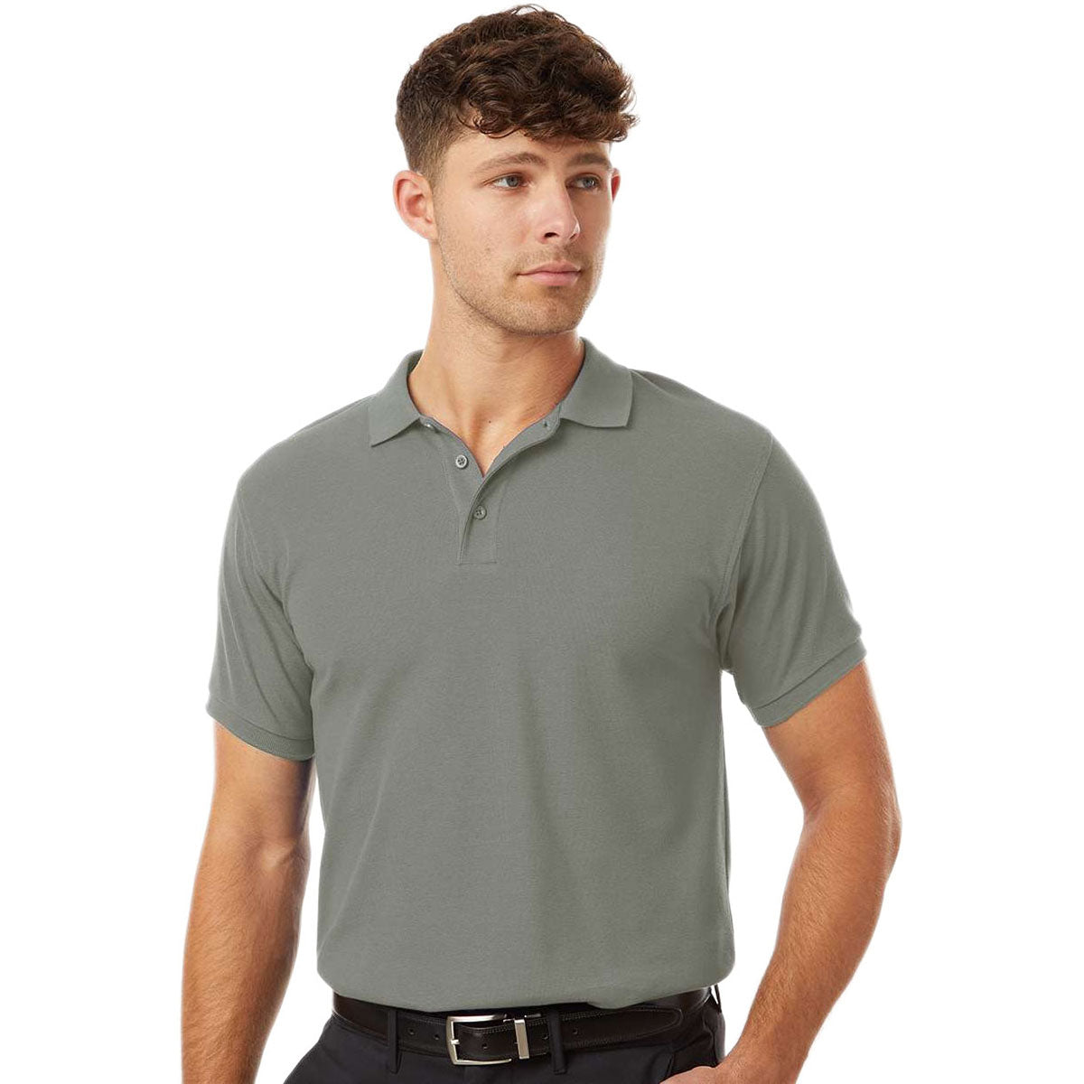 AllPro Men's Greystone Pique Polo
