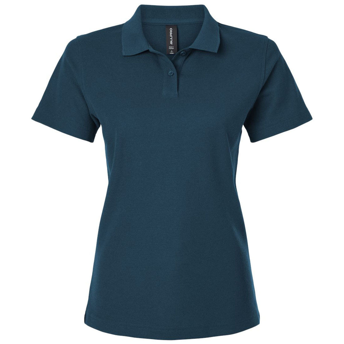 AllPro Women's Atlantic Blue Pique Polo