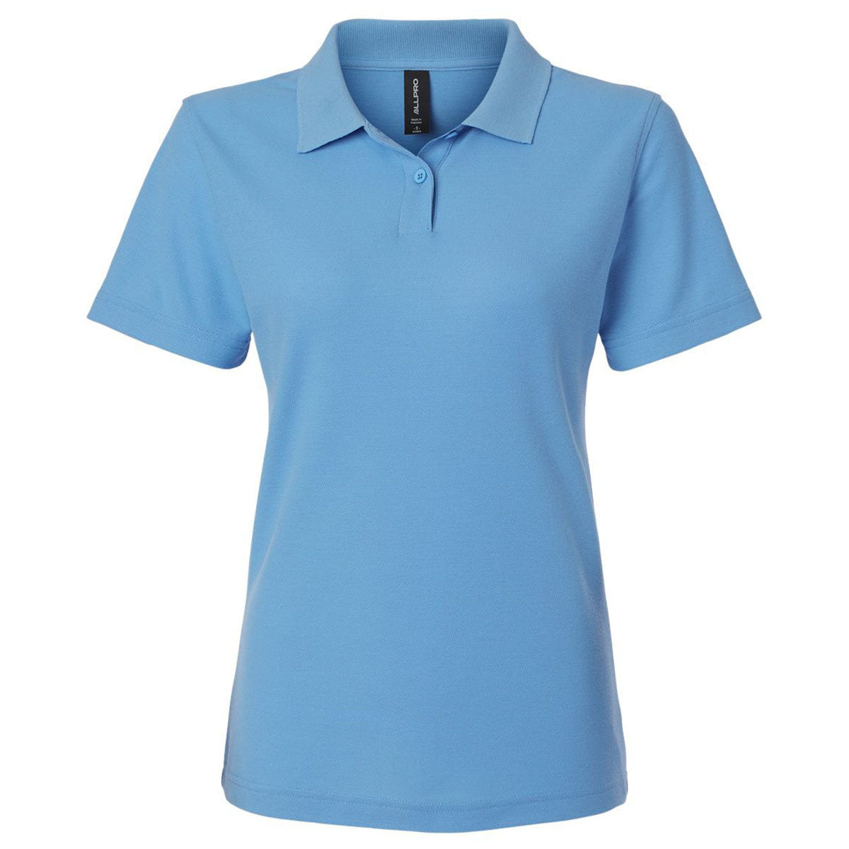 AllPro Women's Carolina Blue Pique Polo