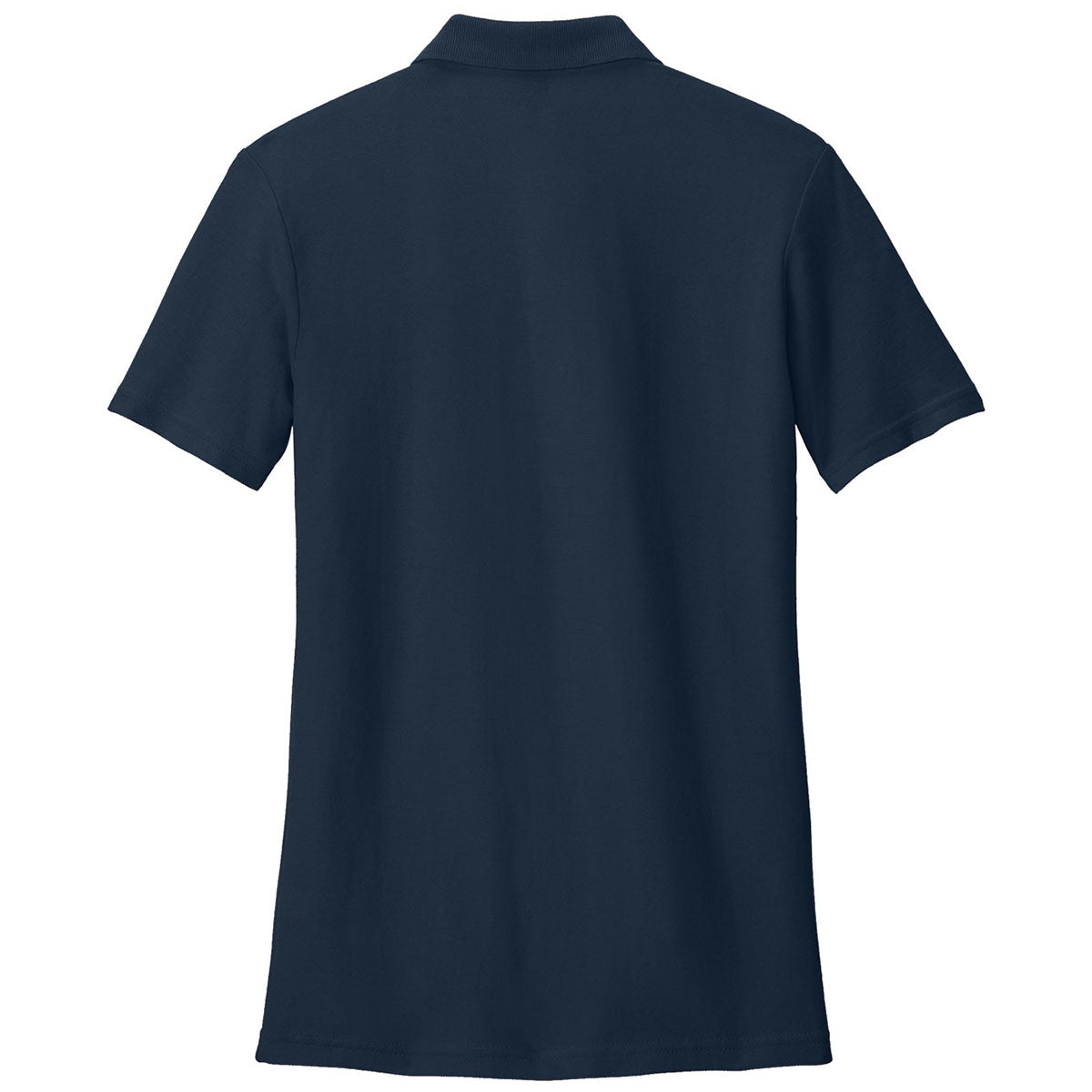 Gildan Women's Navy Softstyle Pique Polo