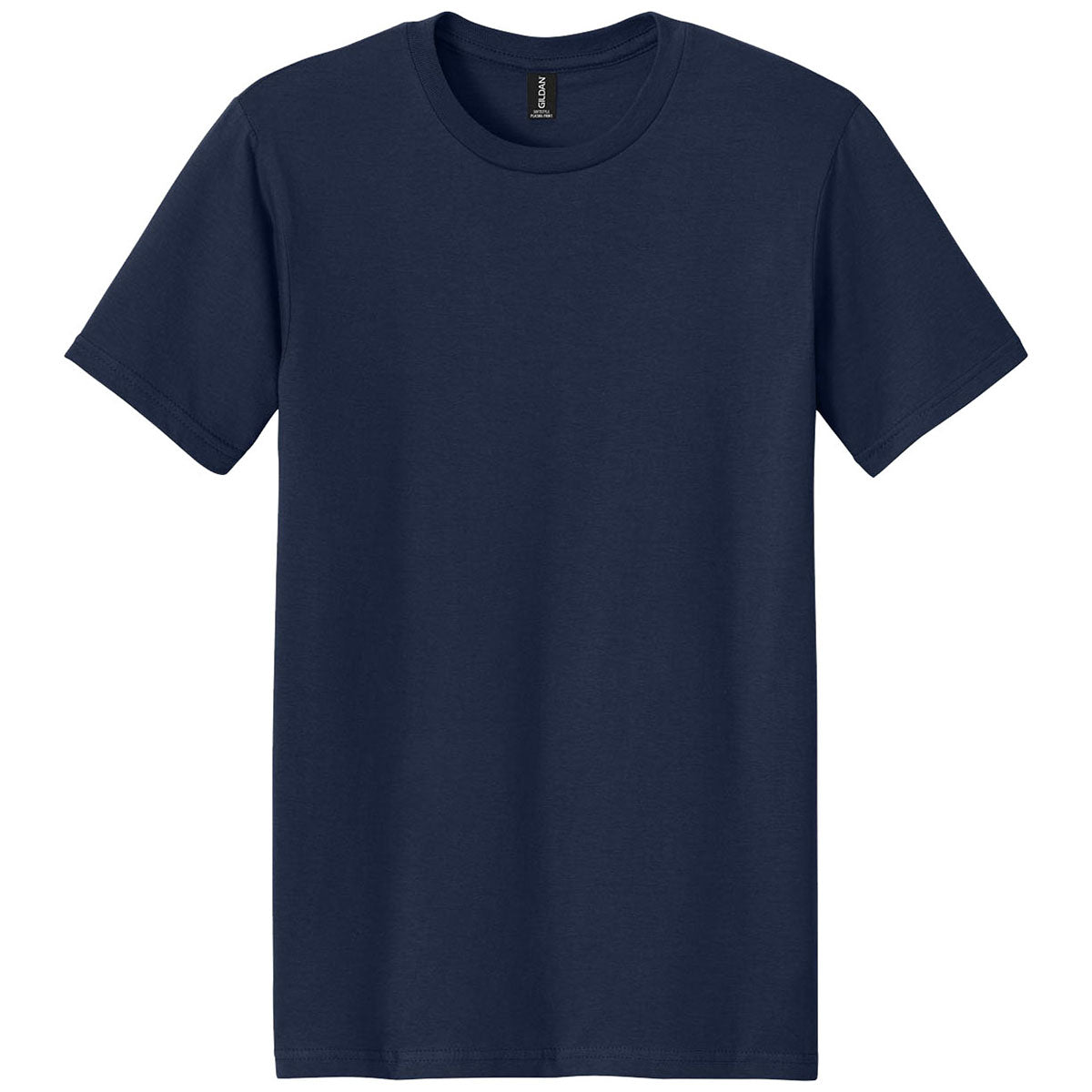 Gildan Men's Navy Softstyle Plasma Print Tee