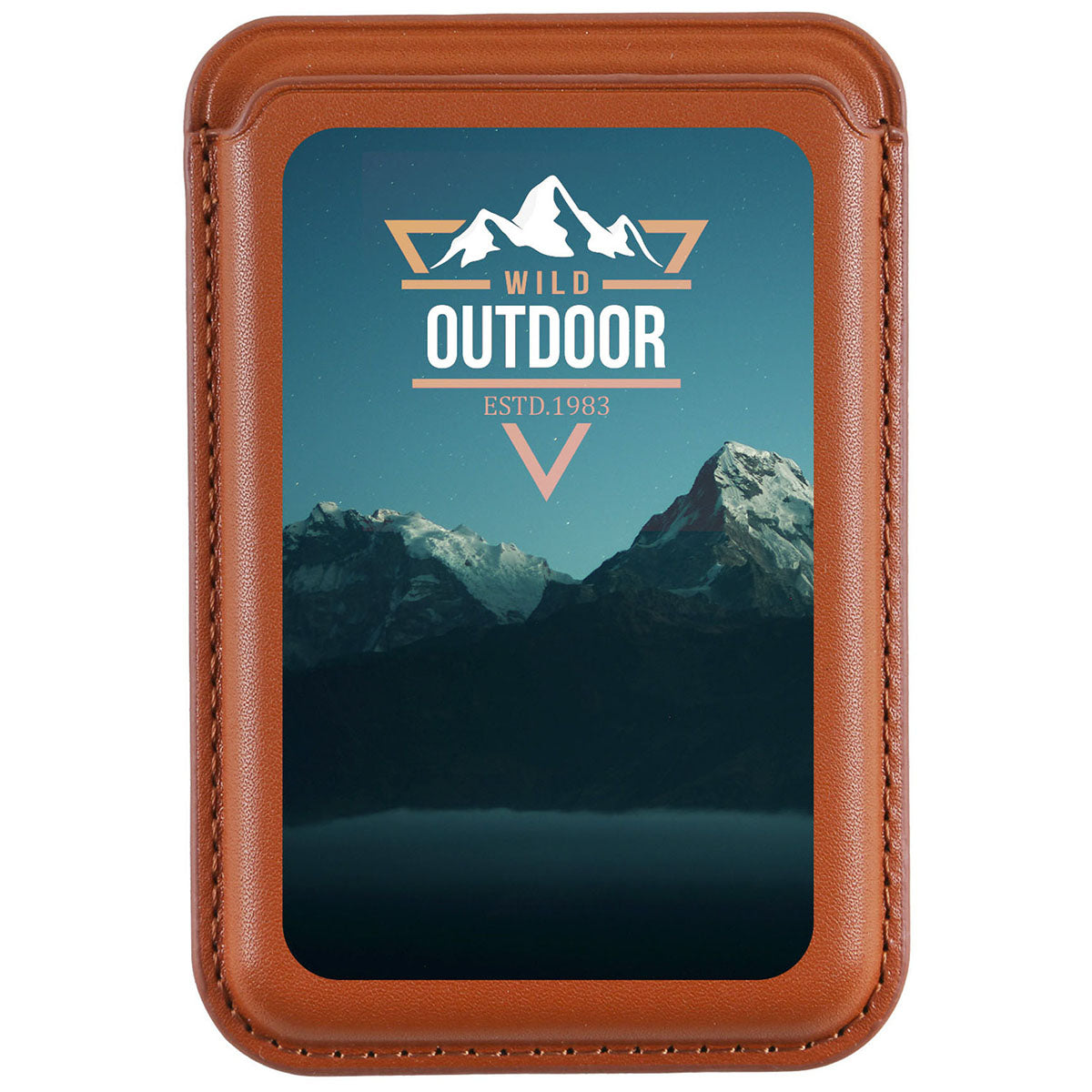 Origaudio Brown Snap2 Magnetic Wallet