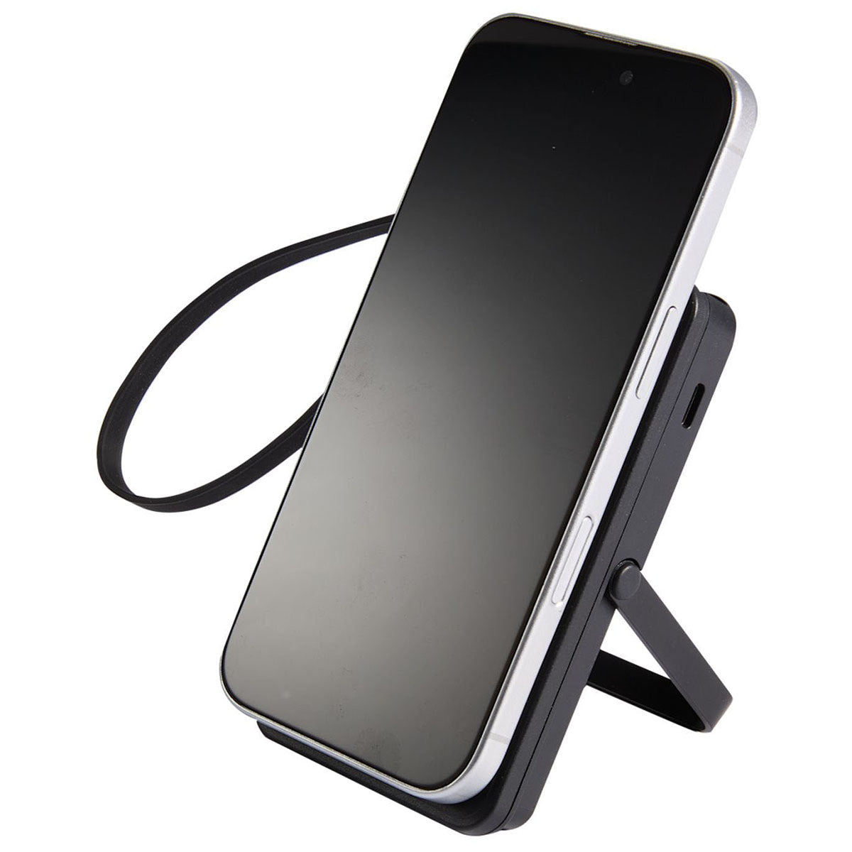 Leed's Black UL Listed MagClick Power Bank and Watch Charger