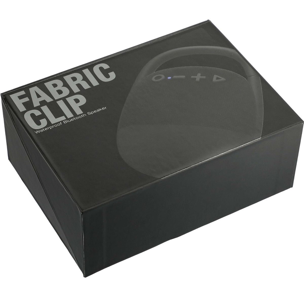 Leed's Black Fabric Clip Waterproof Bluetooth Speaker