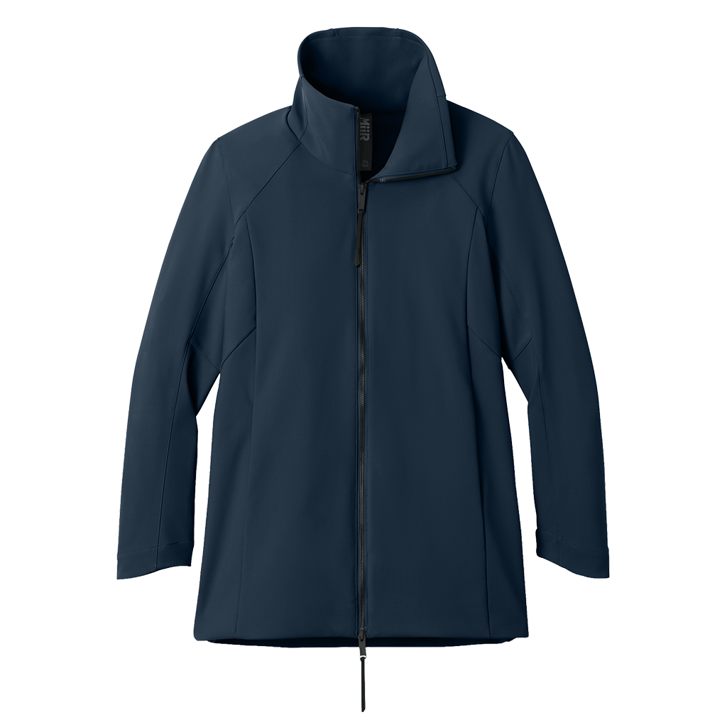 MiiR Women's Indigo Navy Nozawa Full-Zip Soft Shell