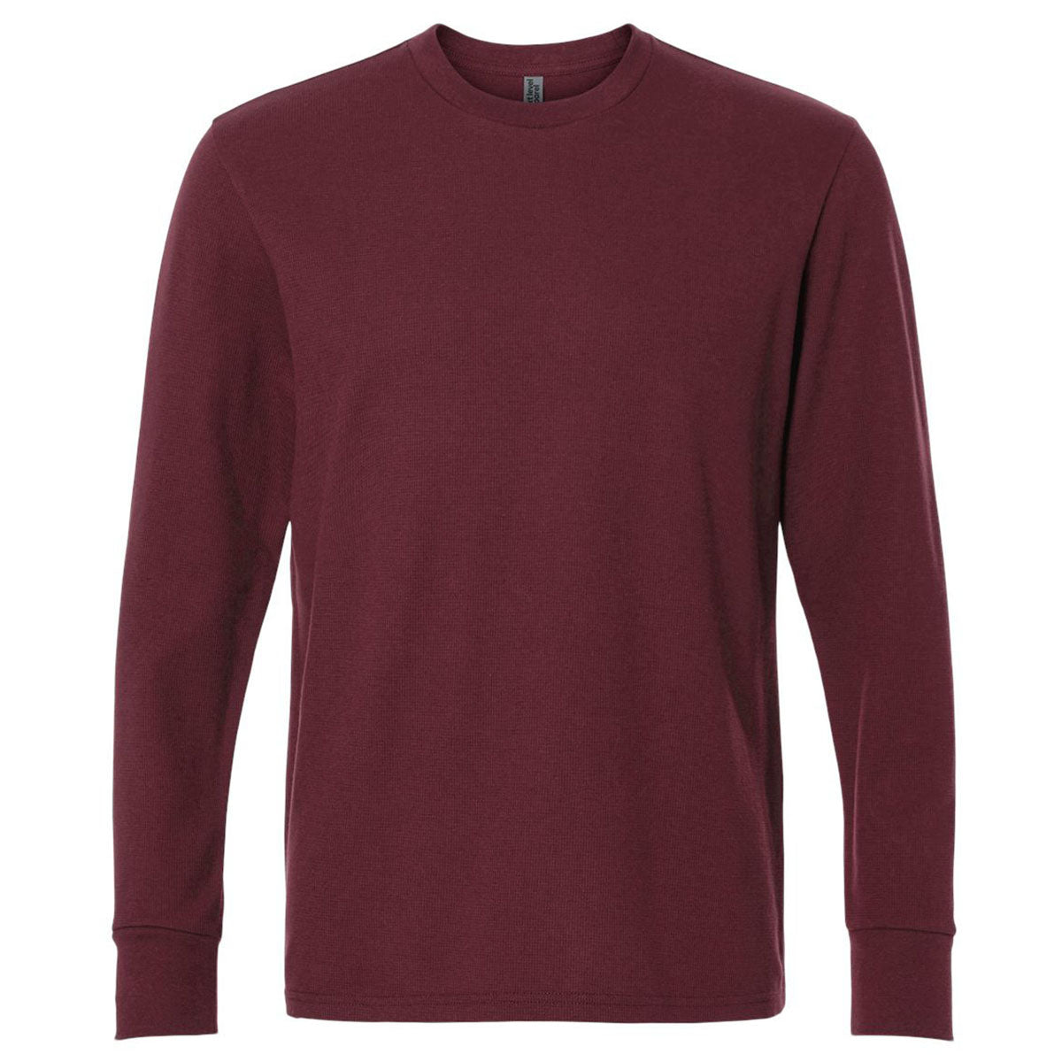 Next Level Unisex Maroon Ideal Thermal Long Sleeve T-Shirt