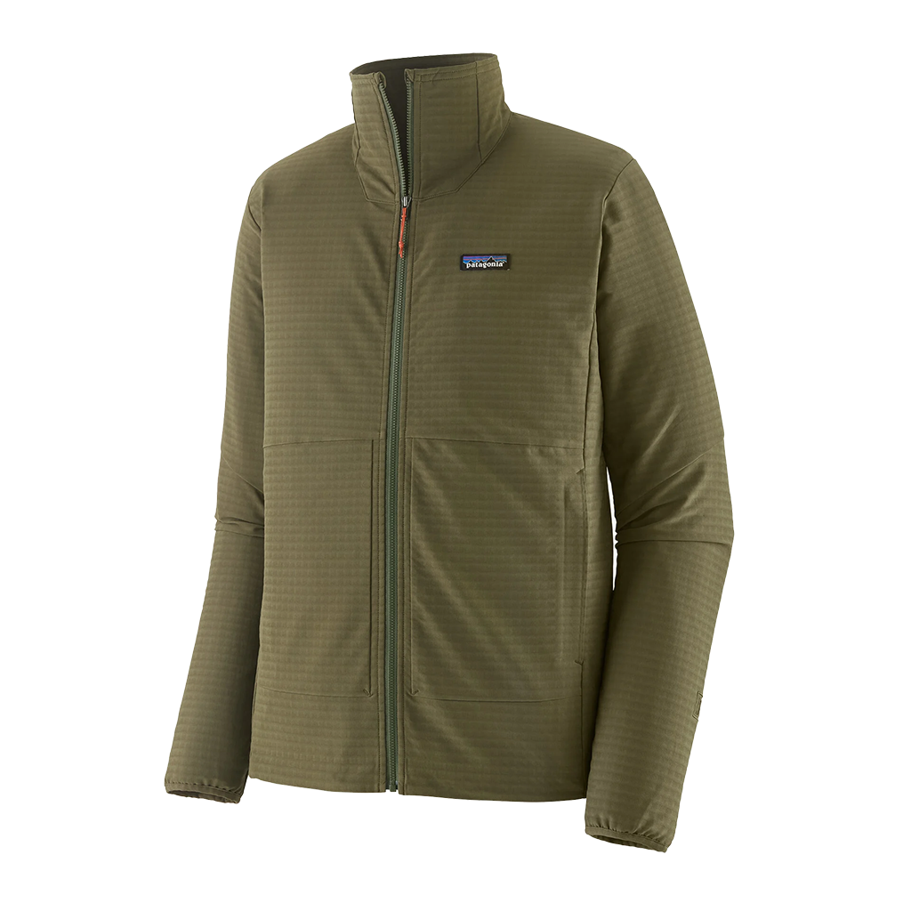 Patagonia Men's Basin Green R1 TechFace Jacket