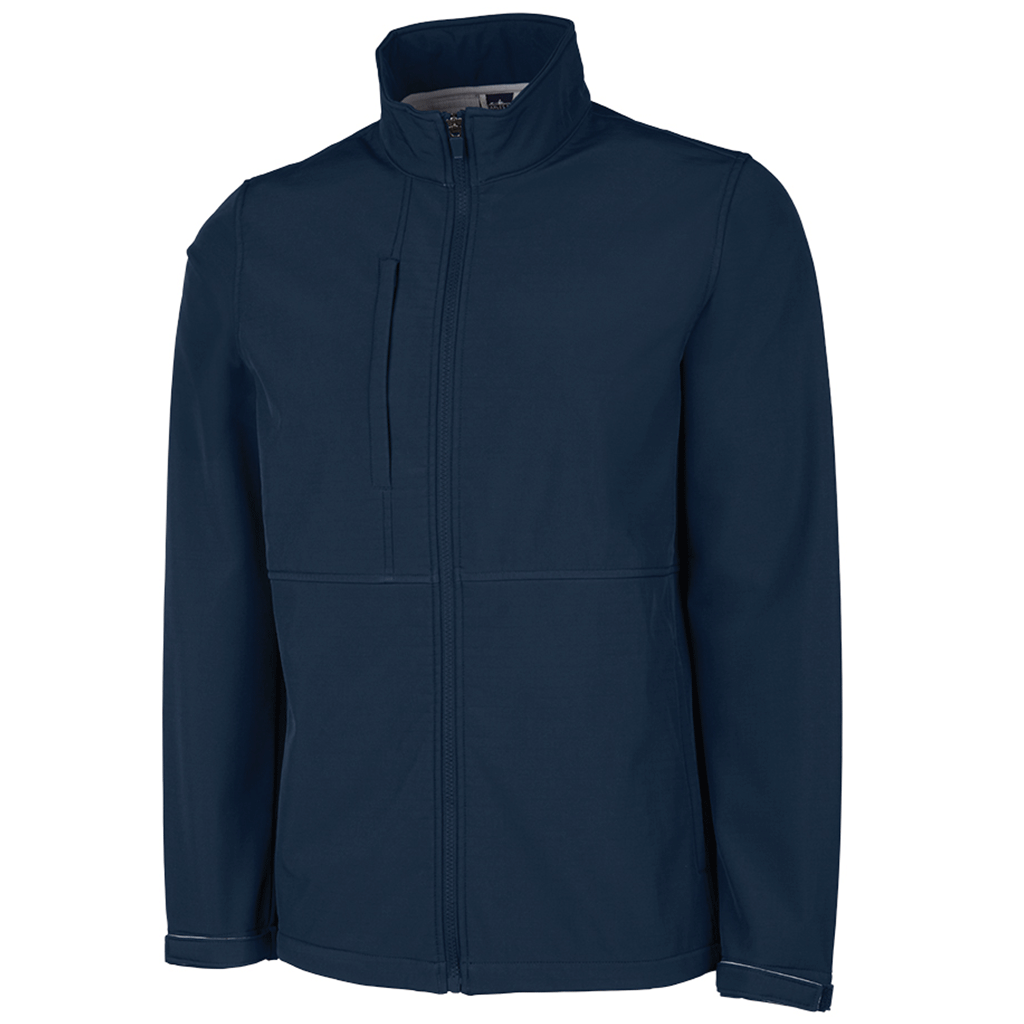 Charles River Men's Navy Supreme Soft Shell Jacket