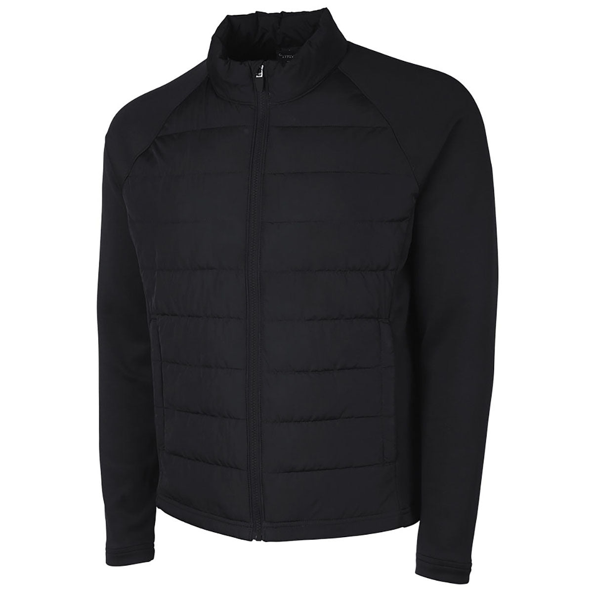 Charles River Men's Black Lotus Hybrid Puffer Jacket