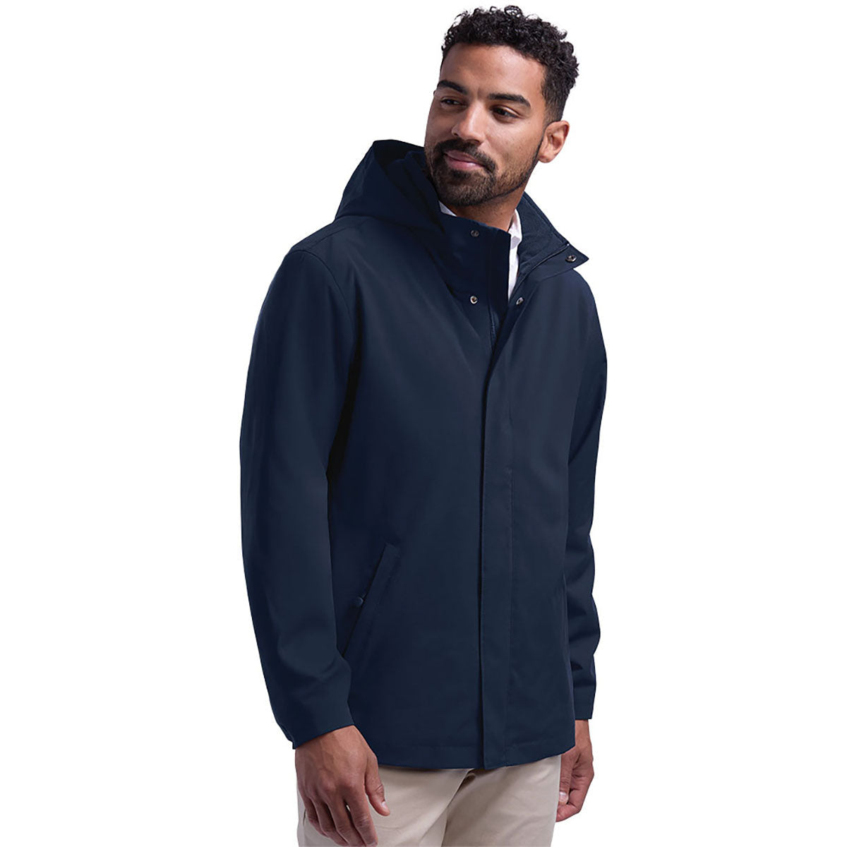 Charles River Men's Navy Odyssey Waterproof Parka