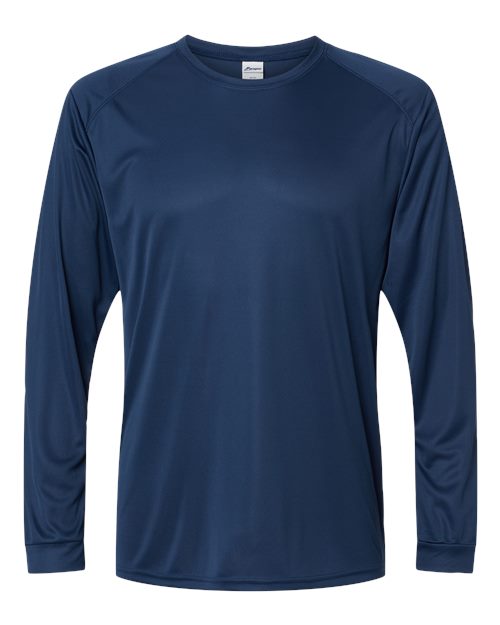 Paragon Navy Unisex Long Islander Performance Long Sleeve T-Shirt