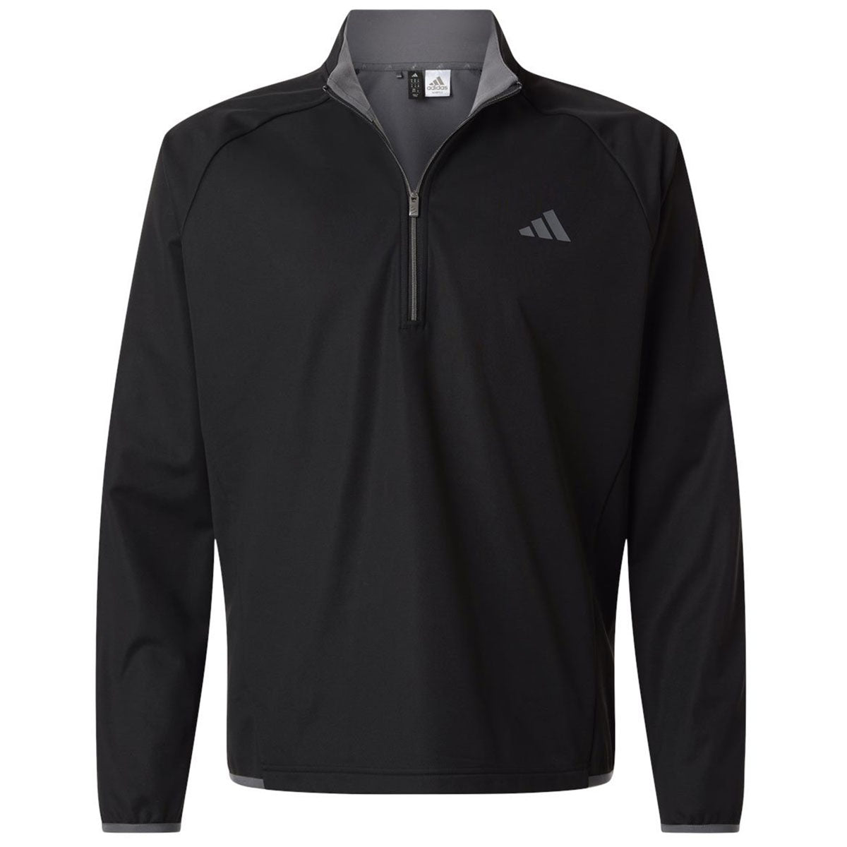 Adidas Men's Black Ultimate365 Wind Quarter-Zip Pullover