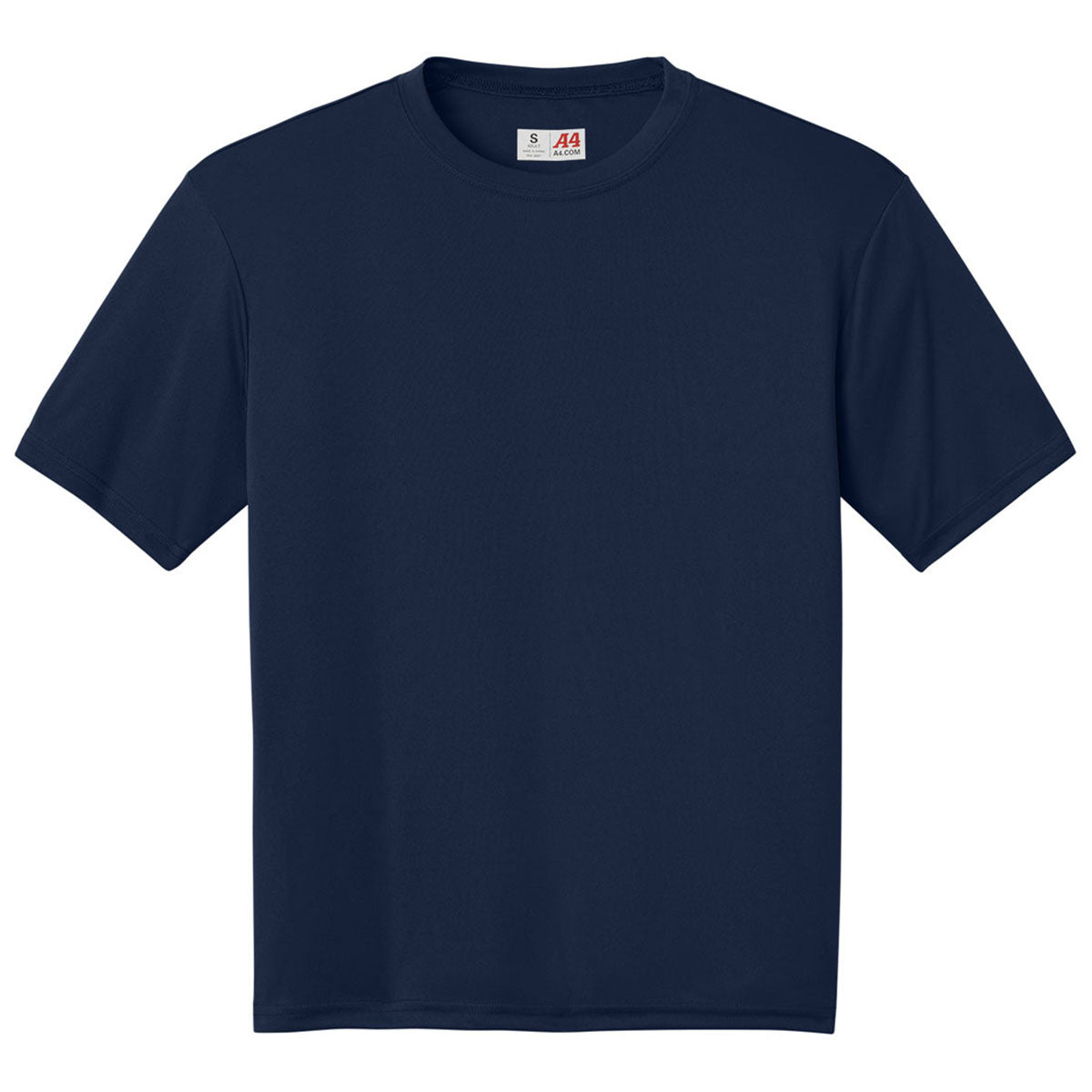 A4 Men's Navy Cooling Performance Short Sleeve Tee