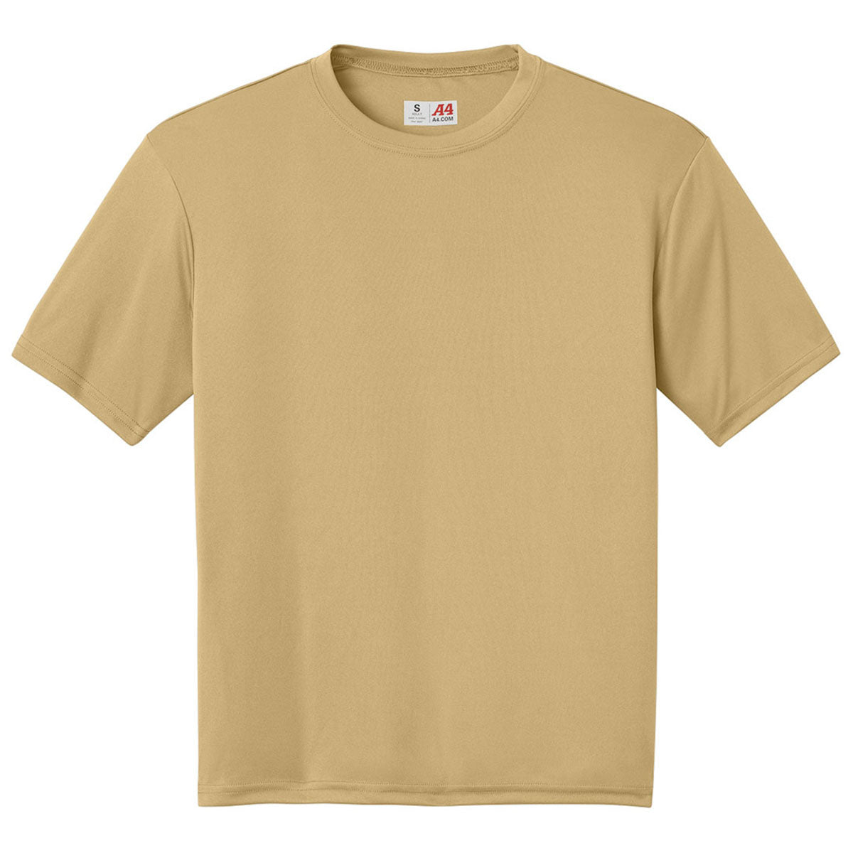 A4 Men's Vegas Gold Cooling Performance Short Sleeve Tee