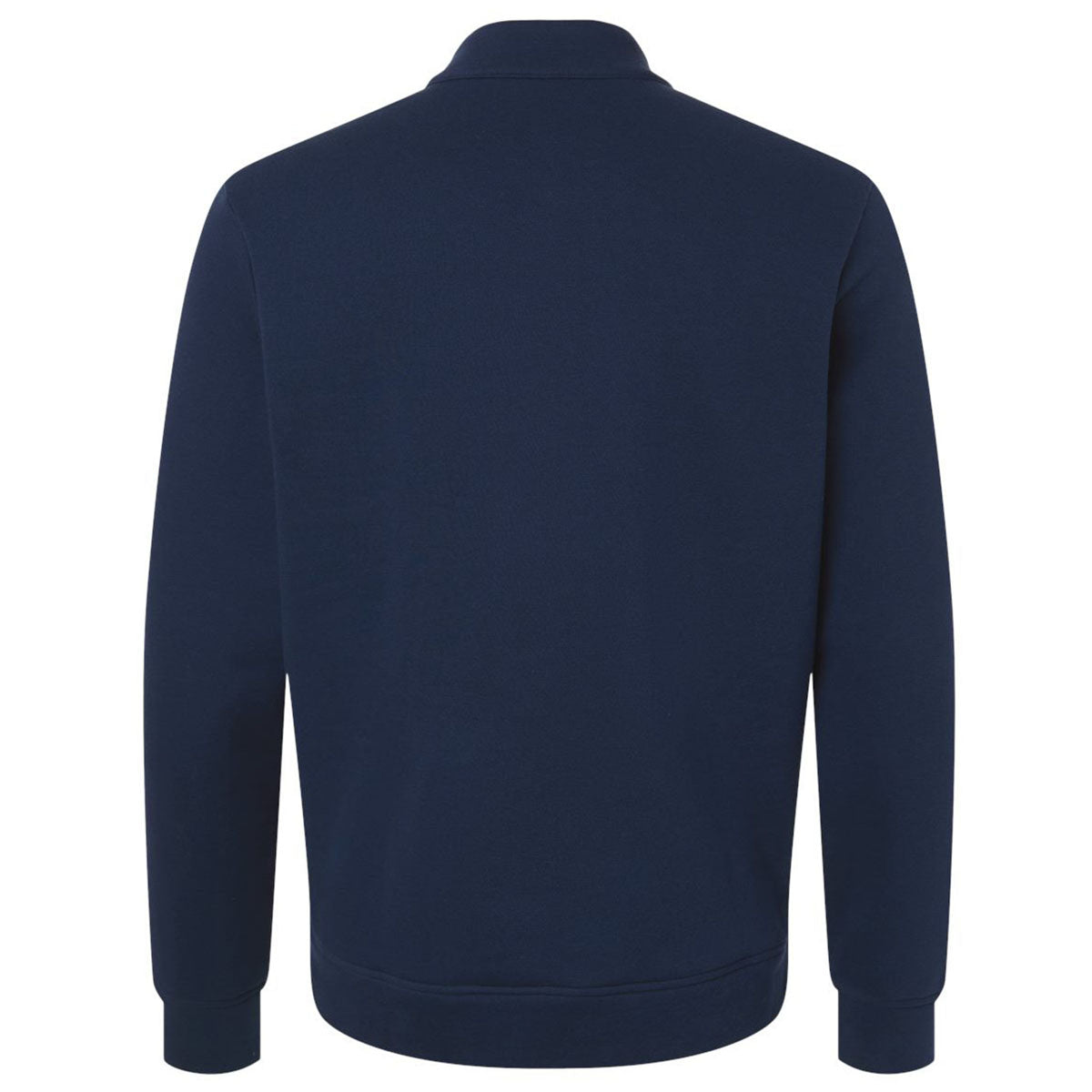 Adidas Men's Collegiate Navy Elevated Fleece Quarter-Zip Pullover