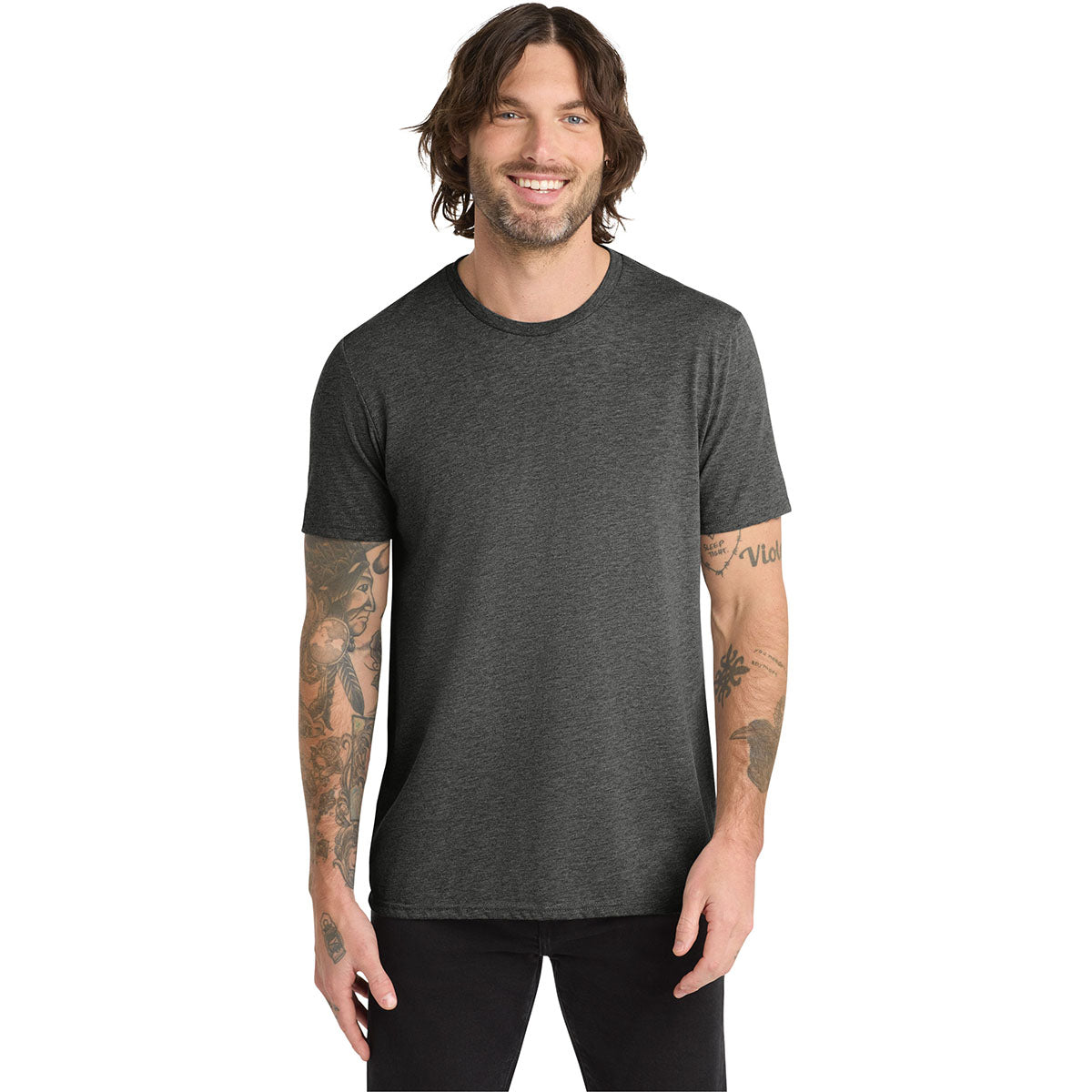 Allmade Unisex Terrain Grey Tri-Blend Tee