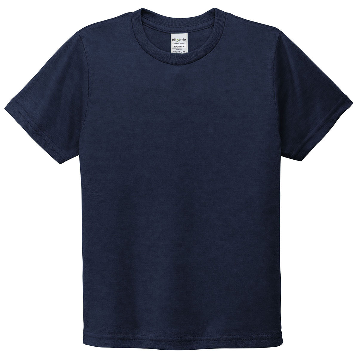 Allmade Youth Night Sky Navy Tri-Blend Tee