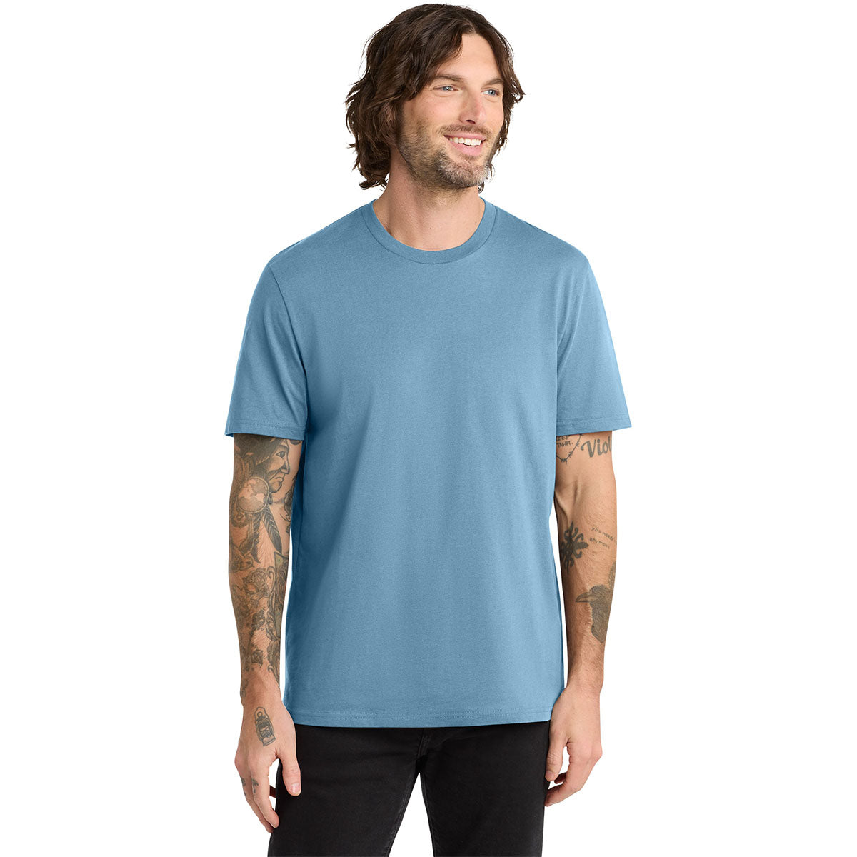 Allmade Unisex Arctic Blue Organic Cotton Tee