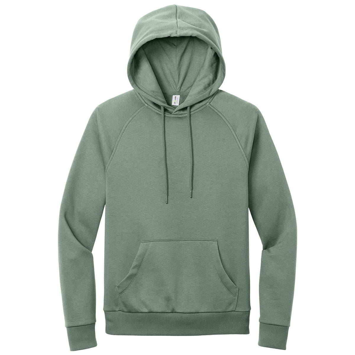 Allmade Unisex Matcha Green Organic CVC Fleece Pullover Hoodie