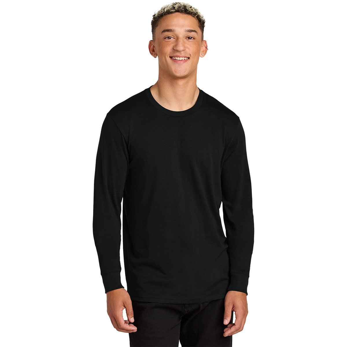 Allmade Unisex Deep Black Long Sleeve Organic Cotton Tee