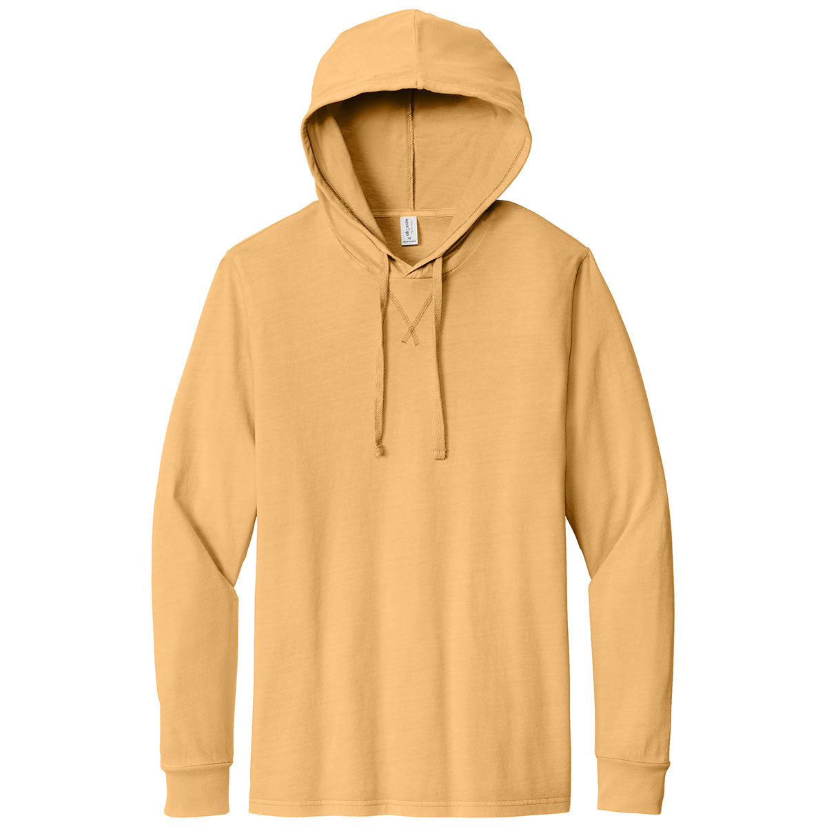 Allmade Unisex Golden Wheat Mineral Dye Organic Cotton Hoodie Tee