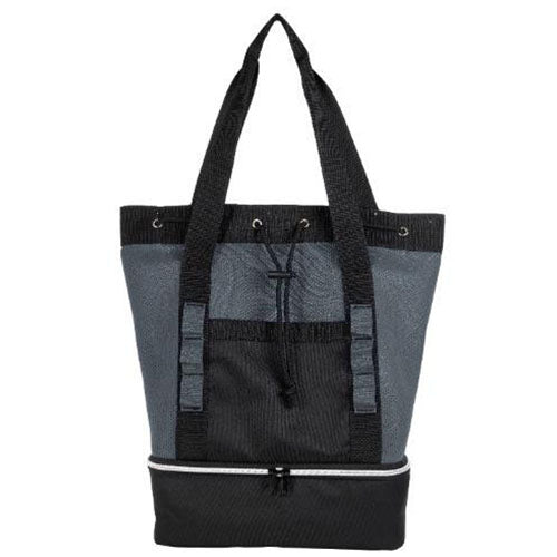 Atchison Grey Brightwater Dual-Compartment Tote-Pack Cooler