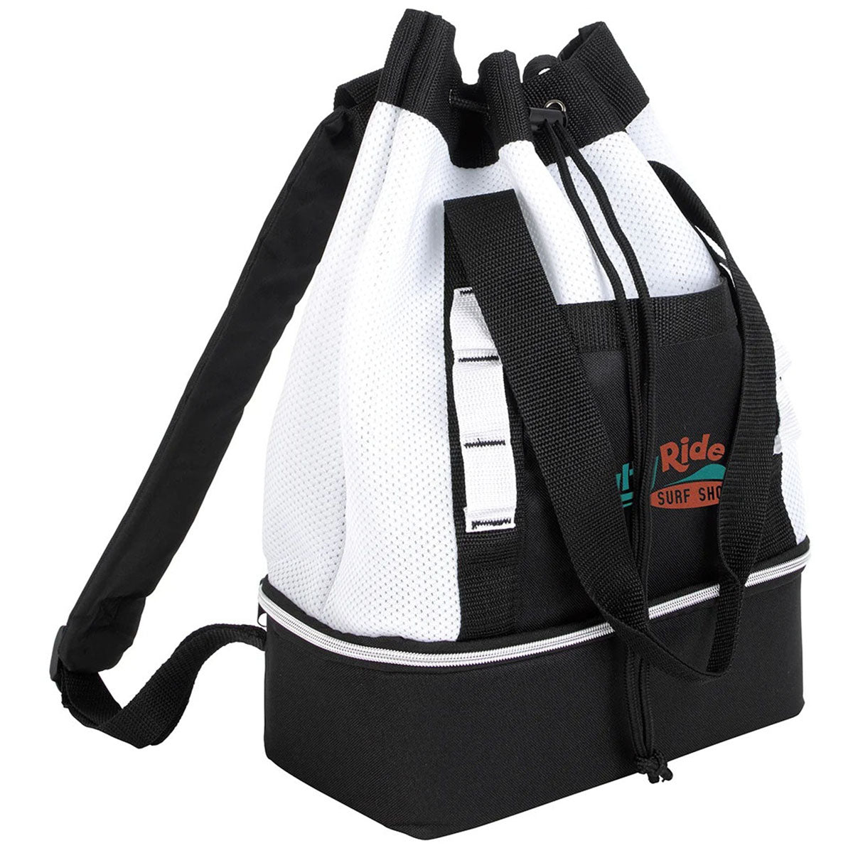 48-Hour Atchison White Brightwater Dual-Compartment Tote-Pack Cooler
