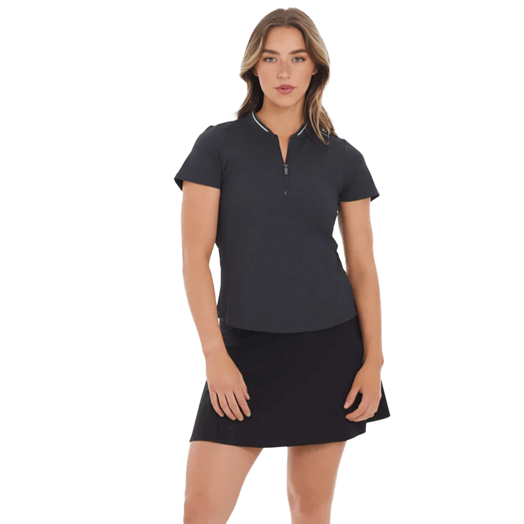 UNRL Women's Nine Iron Amelia Short Sleeve Polo
