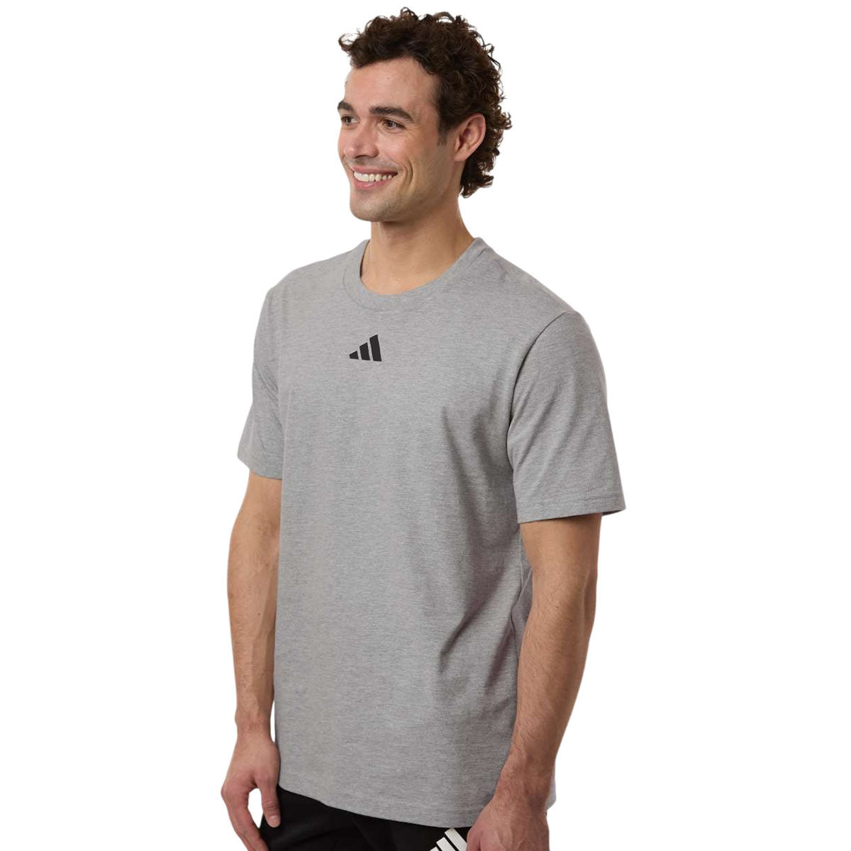 Adidas Men's Medium Grey Heather Fresh T-Shirt