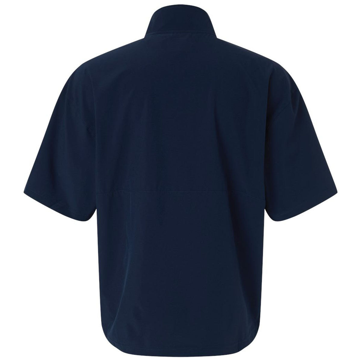 Adidas Men's Team Navy Blue/ White Short Sleeve Quarter-Zip Pullover