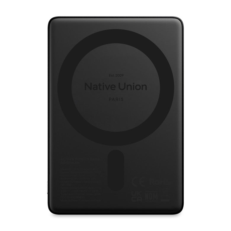 Native Union Black Active Power Bank 5000mAh