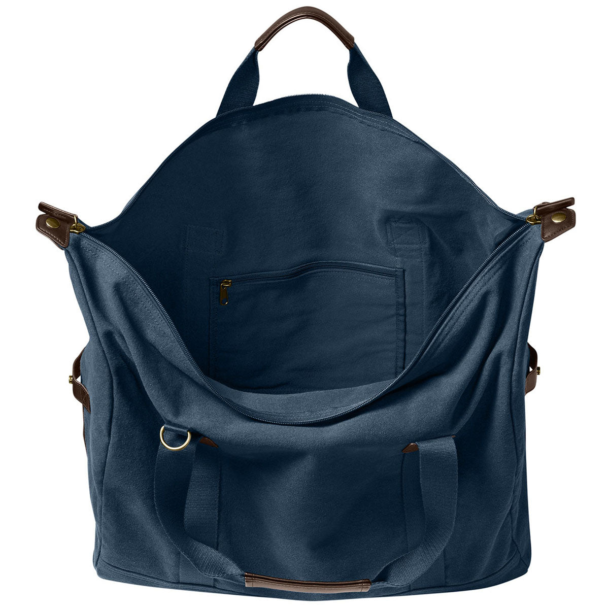 Port Authority River Blue Navy Washed Canvas Duffel