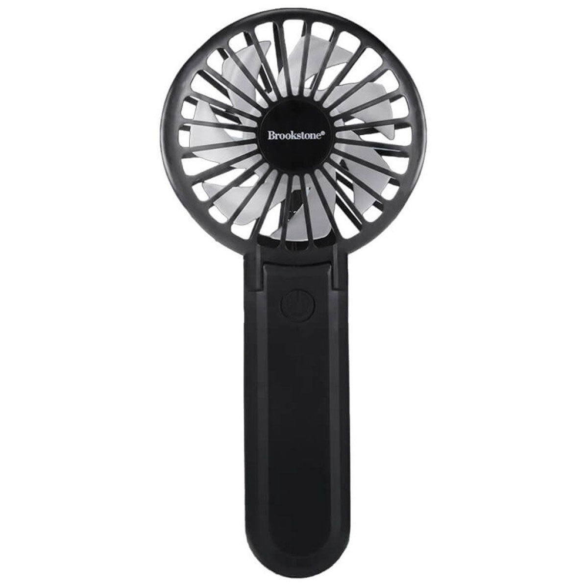 Brookstone Black Handheld Portable Fan