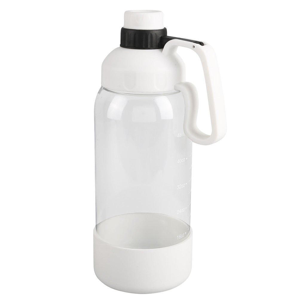 Evans Transcluent Clear Bottle with Silicone Pet Bowl