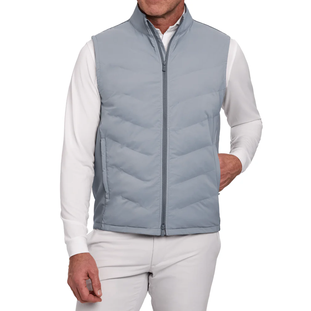 Holderness & Bourne Men's Gray Benton Vest