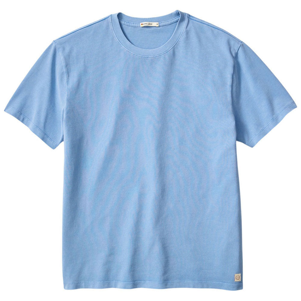 Marine Layer Men's Coastal Blue Luxe 250 Tee