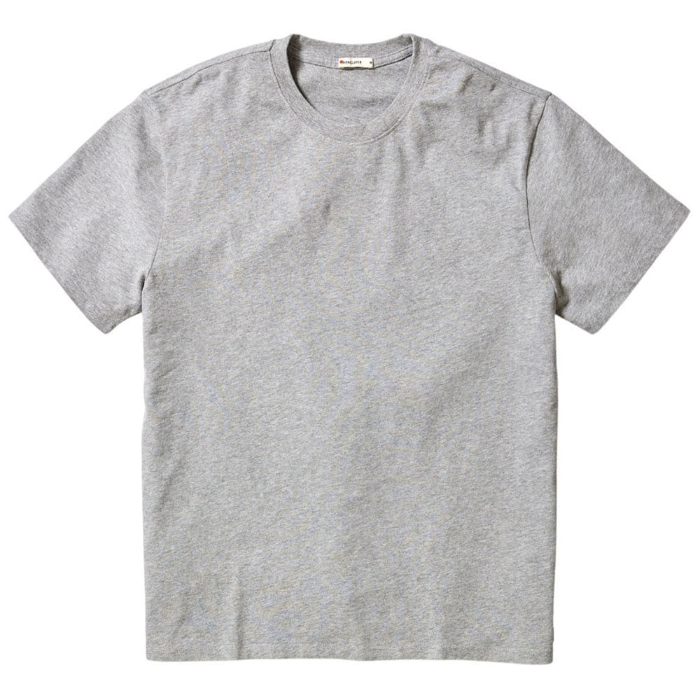 Marine Layer Men's Heather Grey Luxe 250 Tee