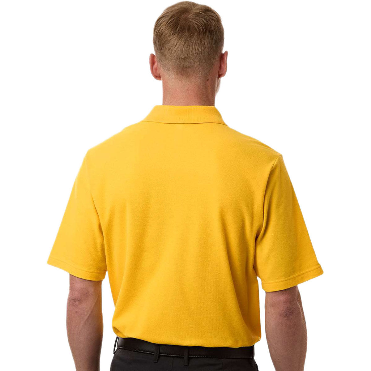 Core 365 Men's Campus Gold Resolve CVC Performance Pique Polo