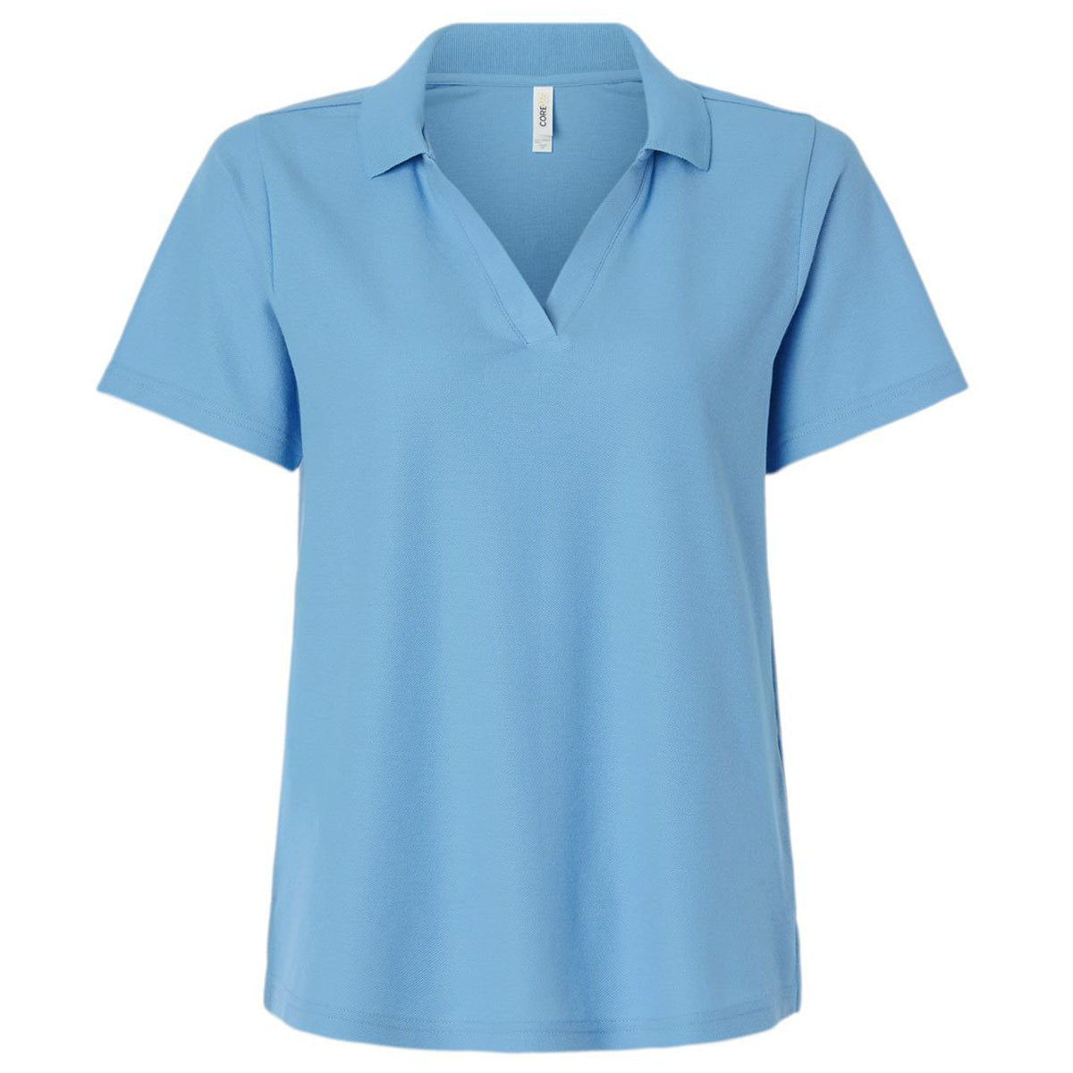 Core 365 Women's Columbia Blue Resolve CVC Performance Pique Polo