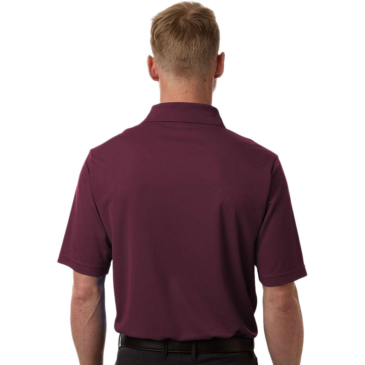 Core 365 Men's Burgundy Nova Performance Pique Polo