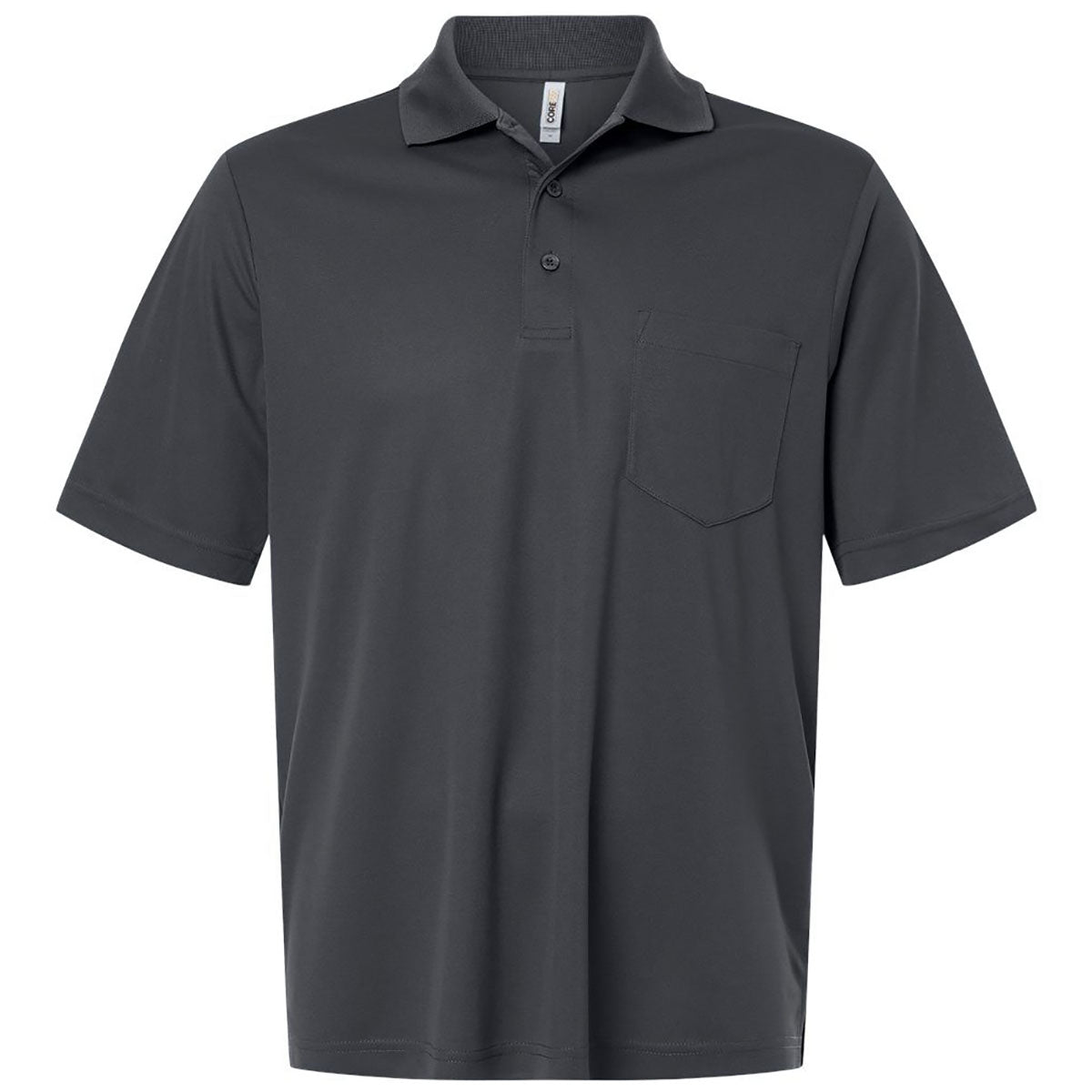 Core 365 Men's Carbon Nova Performance Pique Pocket Polo