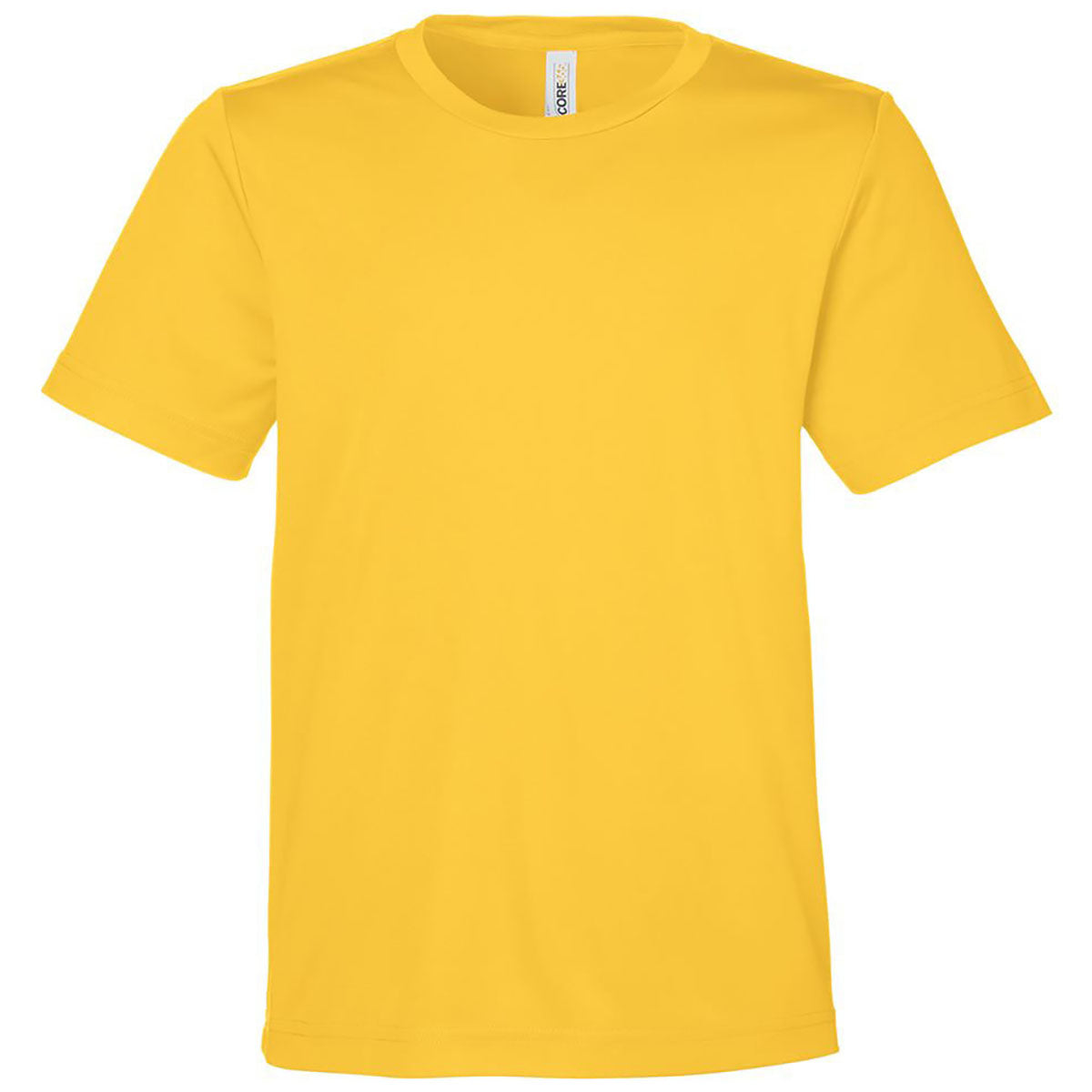Core 365 Youth Campus Gold Capital Performance T-Shirt